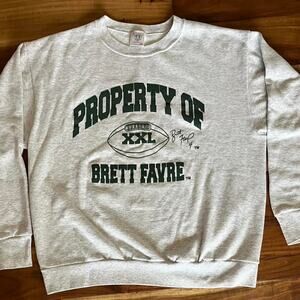 Vtg 90s Green Bay Packers White Crewneck Sweatshirt Womens Size XL Delta USA